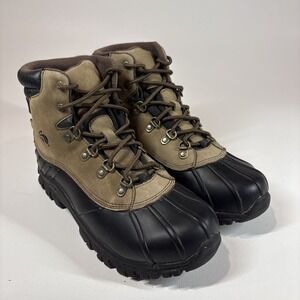 Aqua Duck Rain‎ Snow Boots 6m Brown